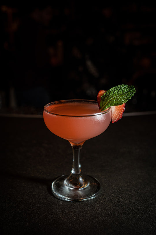 Martini à la fraise